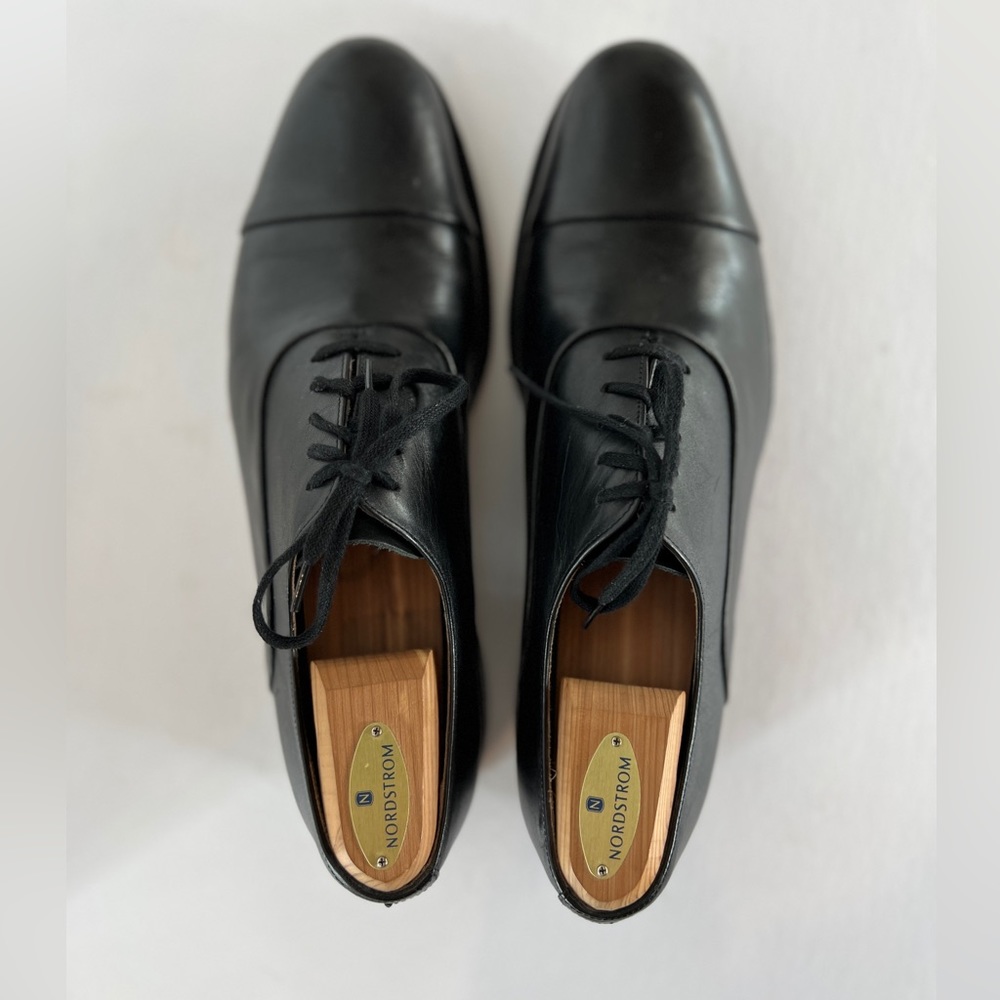Grenson - Bert Leather Oxford in Black